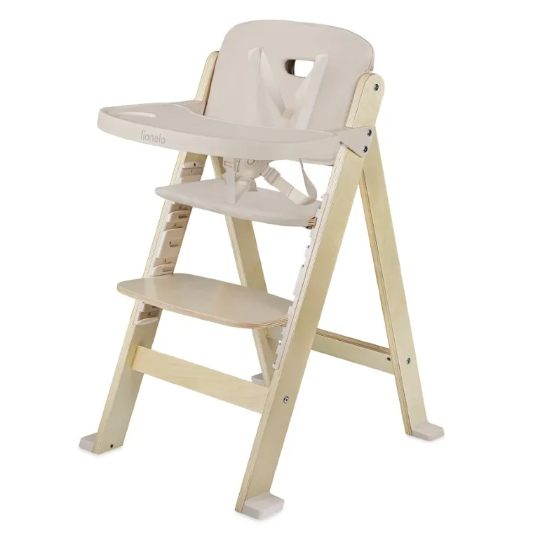 Lionelo, Floris, krzesełko do karmienia, beige natural