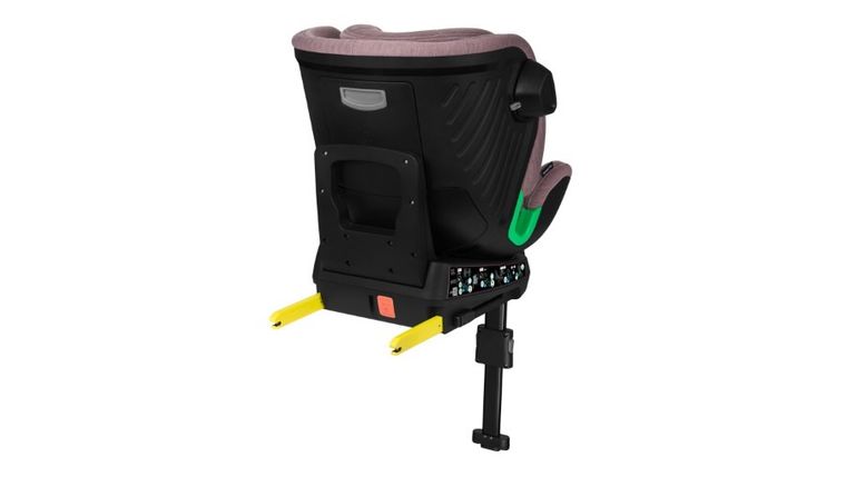 Lionelo, Harmony, I-Size, fotelik samochodowy, Pink Mauve Bamboo, 40-150 cm