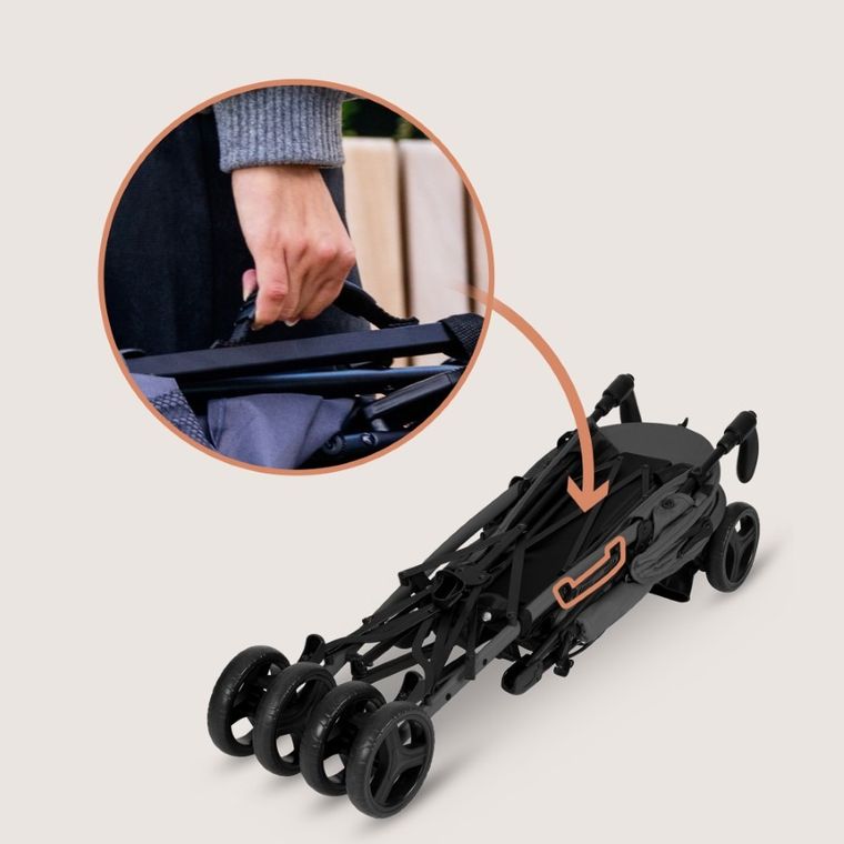 Lionelo, Irma, wózek spacerowy, Grey Stone