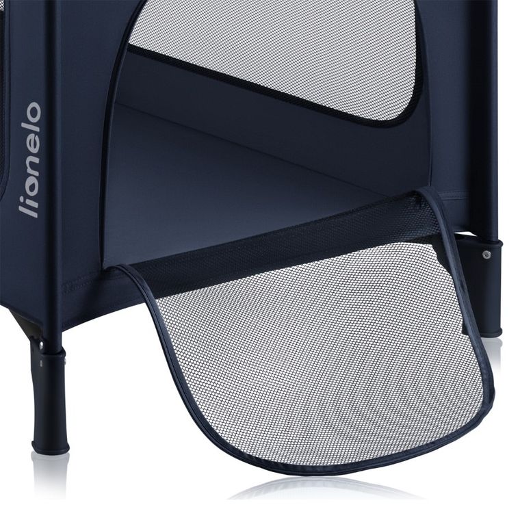 Lionelo, Jasmin, Easy Fold, łóżeczko turystyczne, blue navy