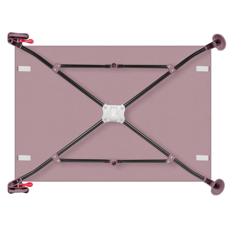 Lionelo, Laura, kompaktowe łóżeczko turystyczne, Pink Nude