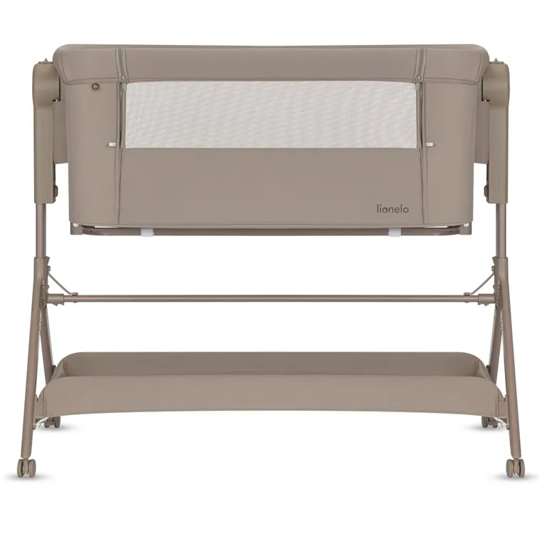 Lionelo, Leonie Plus, łóżeczko dostawne, Beige Taupe