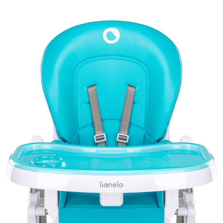 Lionelo, Linn Plus, krzesełko do karmienia, turkusowy