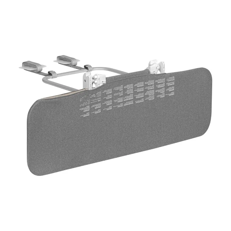 Lionelo, Lora, barierka ochronna do łóżka, składana, Grey Stone