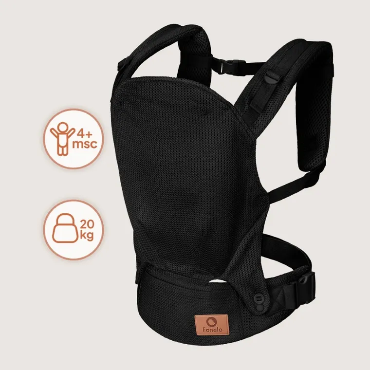 Lionelo, Margareet, nosidełko dla niemowląt, air black