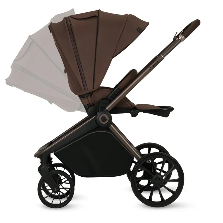 Lionelo, Mika Plus, wózek spacerowy, mocha mousse