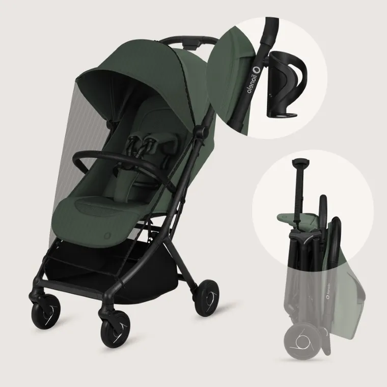 Lionelo, Sia, wózek spacerowy, emerald