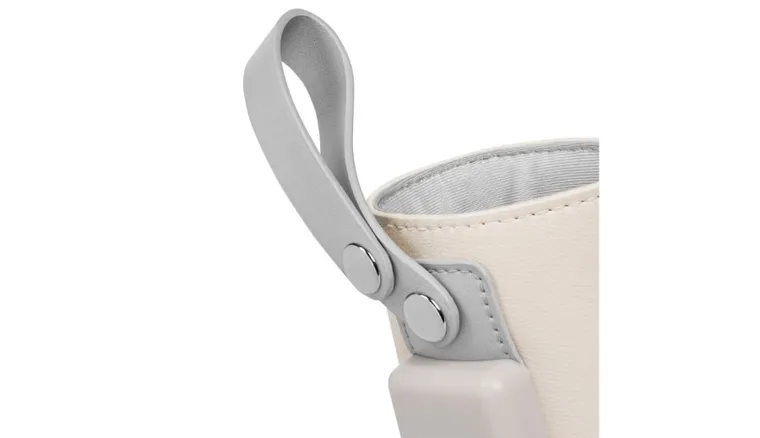 Lionelo, ThermUp Go, przenośny podgrzewacz do butelek, Beige Sand