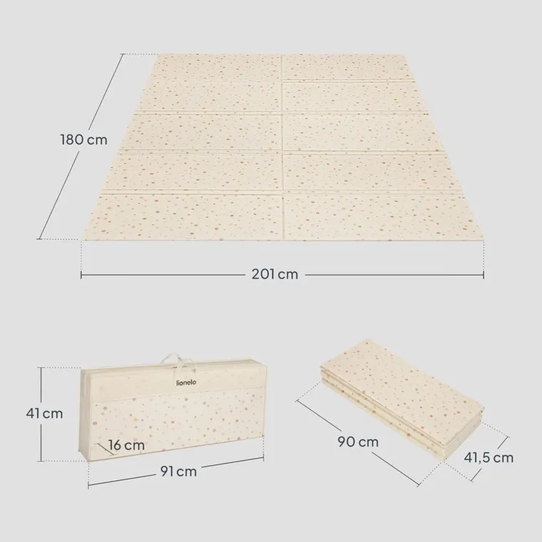 Lionelo, Zora, mata edukacyjna, 180-201 cm