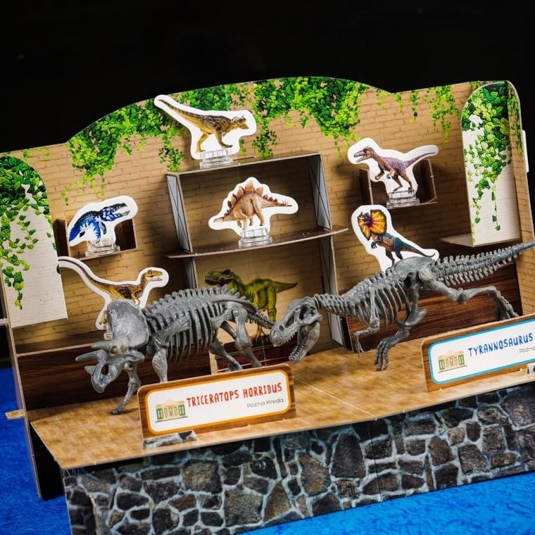 Lisciani, I'm a Genius, Laboratorium Paleontologii, zestaw kreatywny