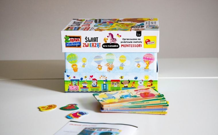 Lisciani, Montessori, Świat zwierząt