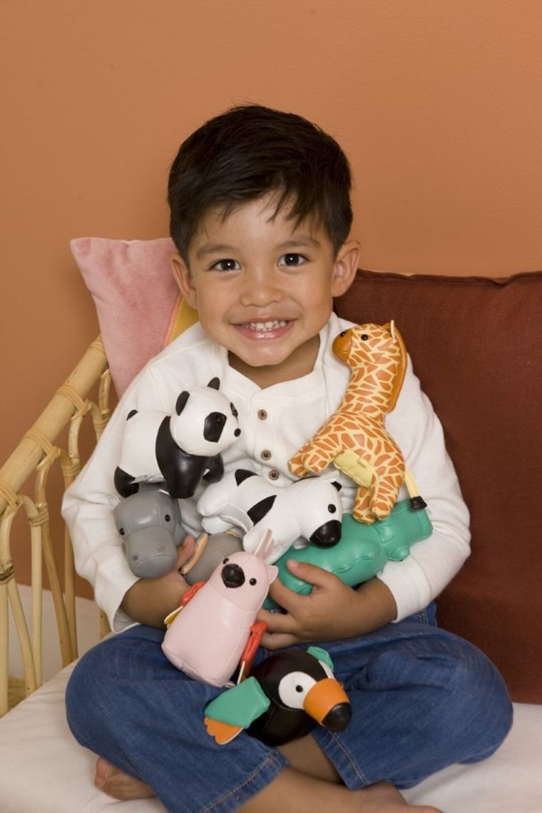 Little Big Friends, Jungle Tiny Friends, grzechotka, panda Luca