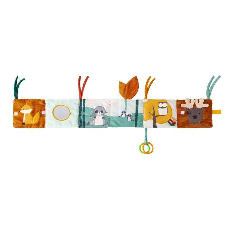 Little Big Friends, pierwsza książeczka aktywizująca 2w1, las