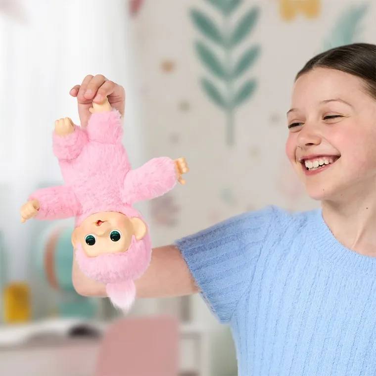 Little Live Pets, Minis, Moja Małpka Luna Lemon, maskotka interaktywna