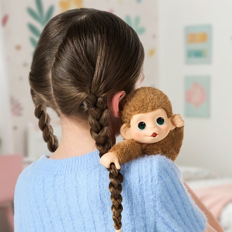 Little Live Pets, Minis, Moja Małpka Pepi Peach, maskotka interaktywna