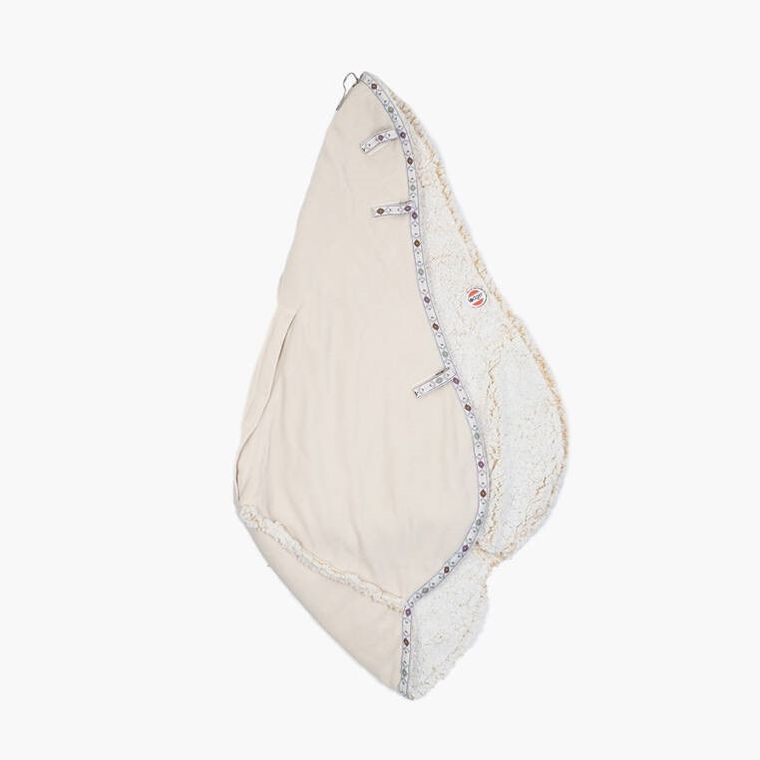 Lodger, Fleece, Birch, zimowy śpiworek do wózka, polarowy, beżowy