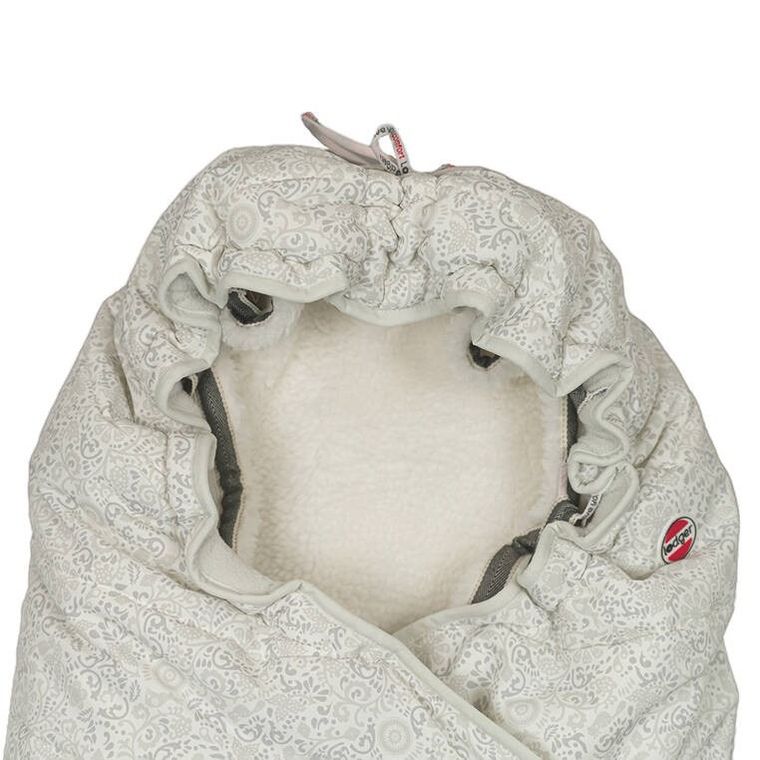 Lodger, Taslon, Drizzle, zimowy śpiworek do wózka, wodoodporny, szary