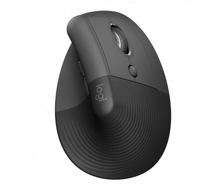 Logitech, Lift Vertical Business, mysz, black
