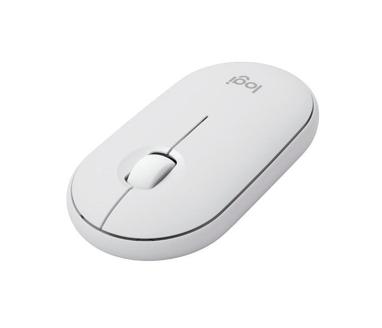 Logitech, Pebble 2 M350s, mysz, white