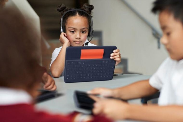 Logitech, słuchawki, H111 981-0005939, szary