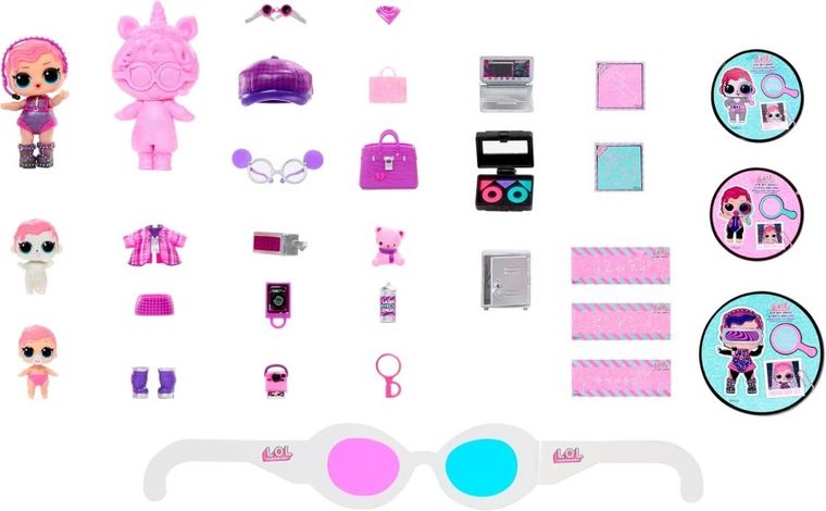 L.O.L. Surprise, Eye Spy Ultimate Unboxing, zestaw z lalkami i zwierzątkiem
