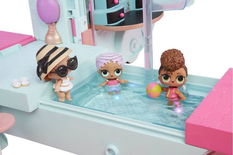 L.O.L. Surprise, Glamper 2w1, kamper dla laleczek