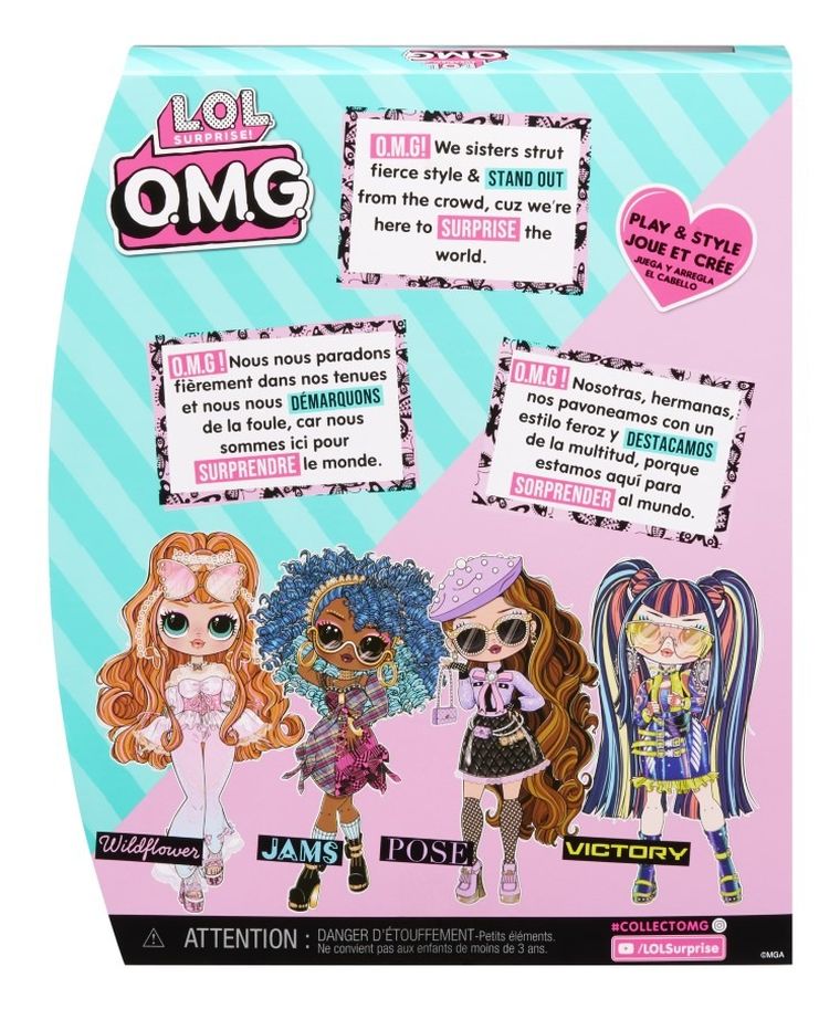 L.O.L. Surprise O.M.G. Core, Wildflower, lalka modowa