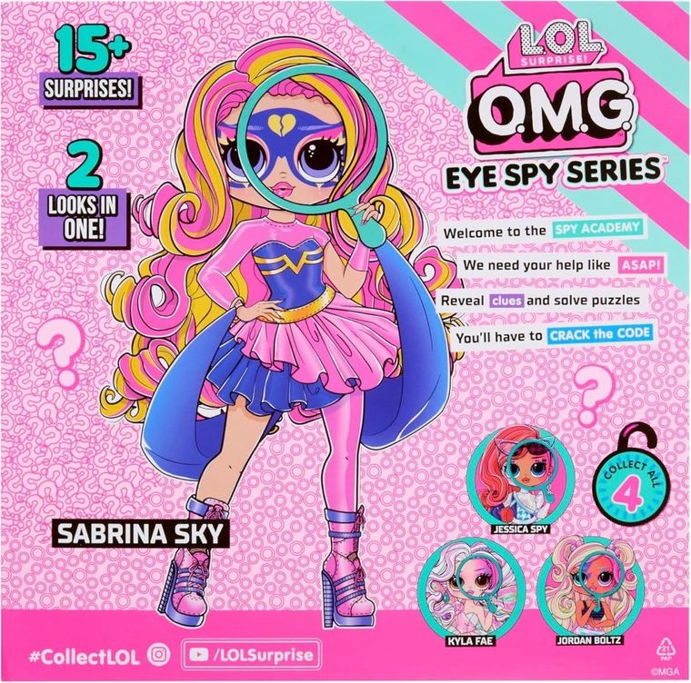 L.O.L. Surprise, O.M.G. Eye Spy, Sabrina, lalka modowa