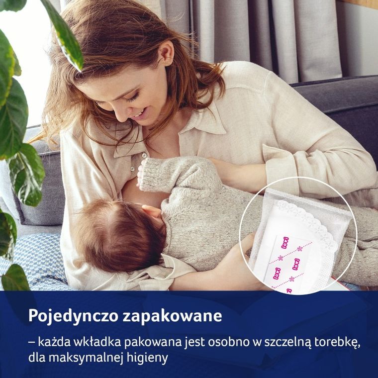 Lovi, Discreet Elegance, wkładki laktacyjne antybakteryjne, czarne, 20 szt.