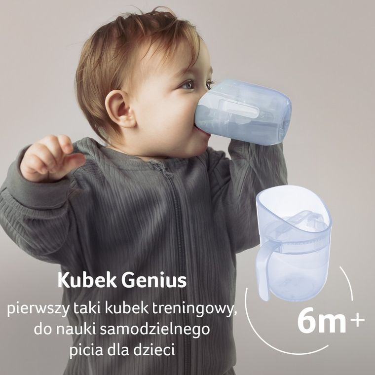 Lovi, Genius, kubek treningowy, ultramarine, 150 ml