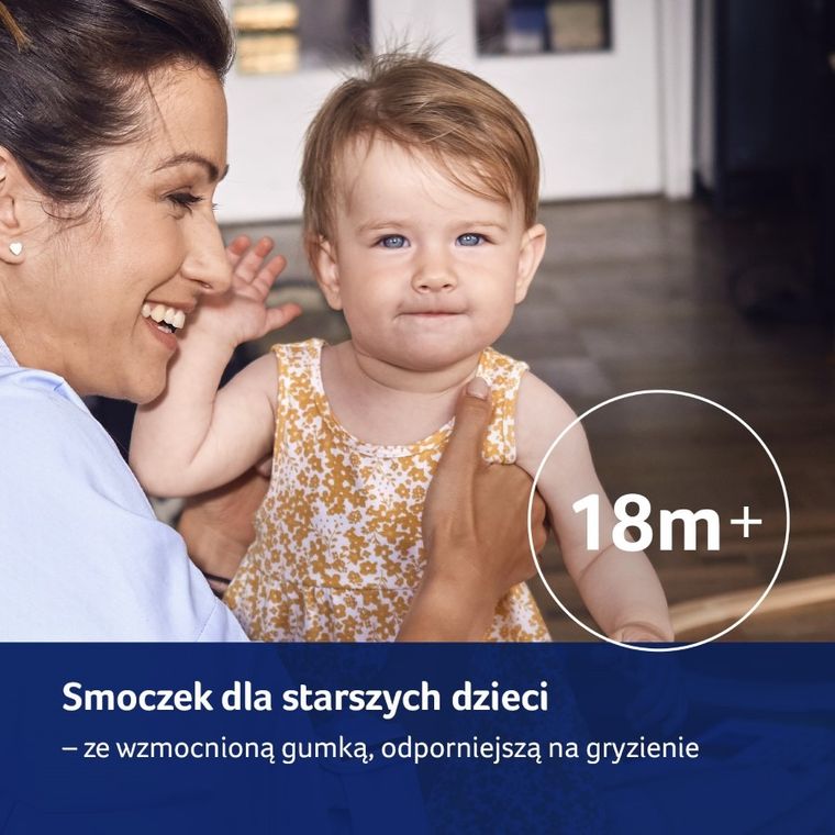 Lovi, Harmony Boy, smoczek silikonowy dynamiczny, 18m+, 2 szt.