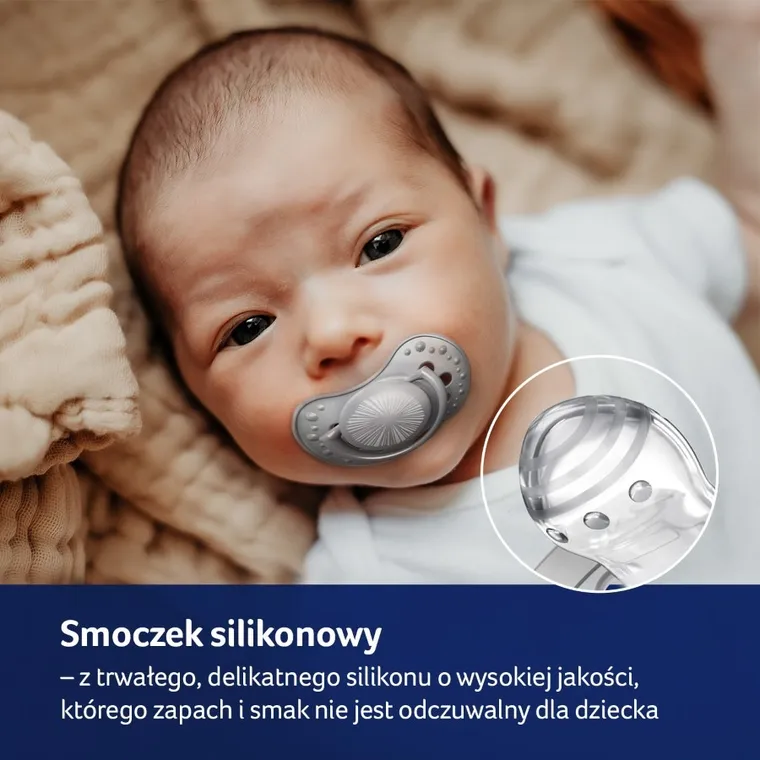 Lovi, Harmony, smoczek silikonowy, dynamiczny, 0-6 m, 2 szt.