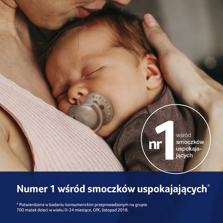 Lovi, Harmony, smoczek silikonowy, dynamiczny, 0-6 m, 2 szt.