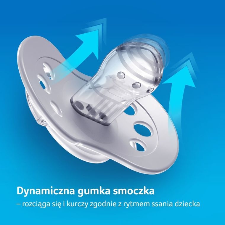 Lovi, Hey Boy, smoczek dynamiczny, silikonowy, 3-6m, 2 szt.