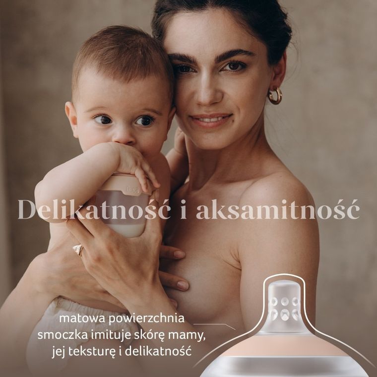 Lovi, Mammafeel, smoczek dynamiczny do karmienia, do kaszki, 6m+