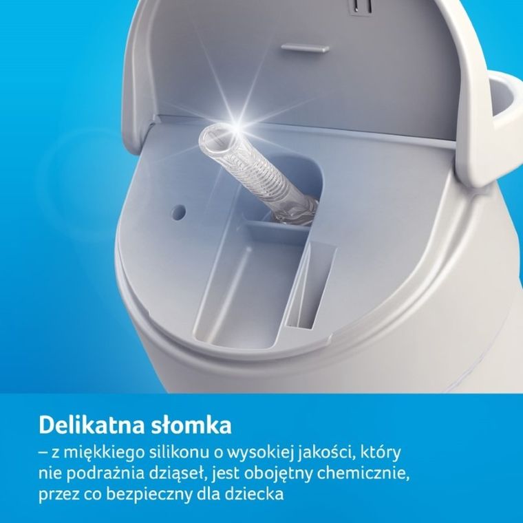 Lovi, Salt&Pepper Junior, kubek ze słomką, 250 ml