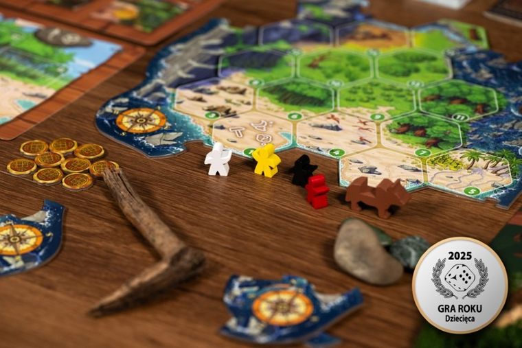 Lucky Duck Games, Toriki Wyspa rozbitków, gra familijna