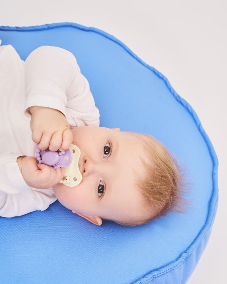 LUU Kids, smoczek pozycjonujący, French Lavender, 3-6m