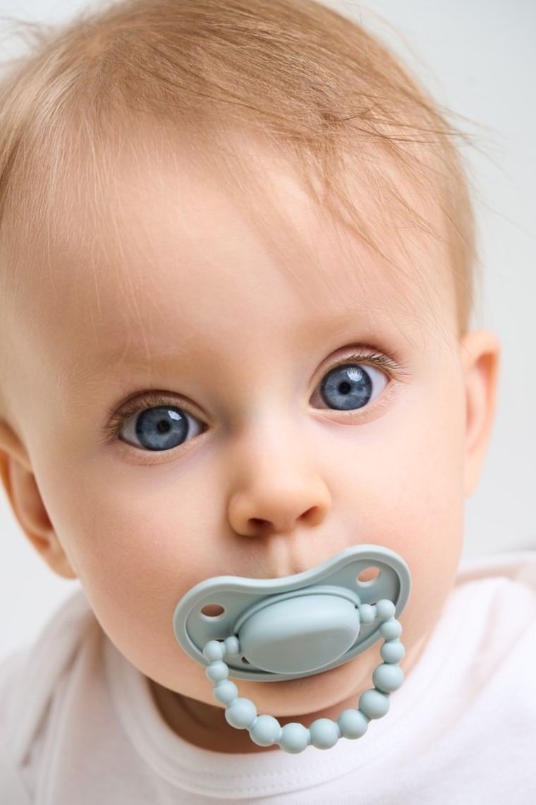 LUU Kids, smoczek pozycjonujący, Frozen Sage, 3-6m