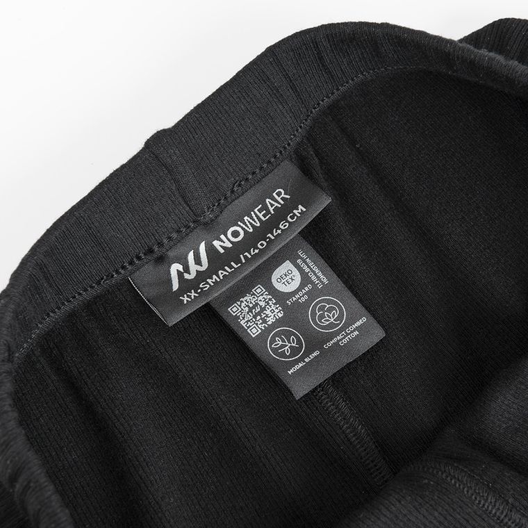 Luźne spodnie z modalem wide leg NOWEAR