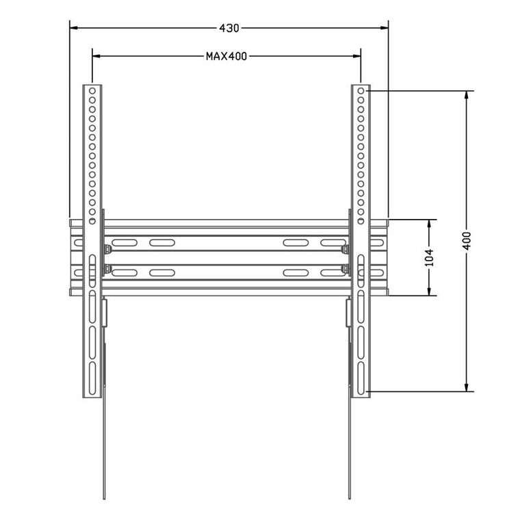 Maclean, uchwyt do telewizora, MC-748A
