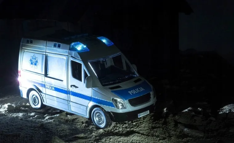 Madej, pojazd policyjny