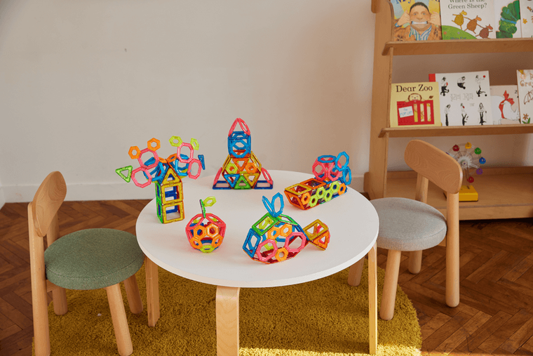 Magformers, Basic Plus, Challenger, klocki magnetyczne, 30 elementów