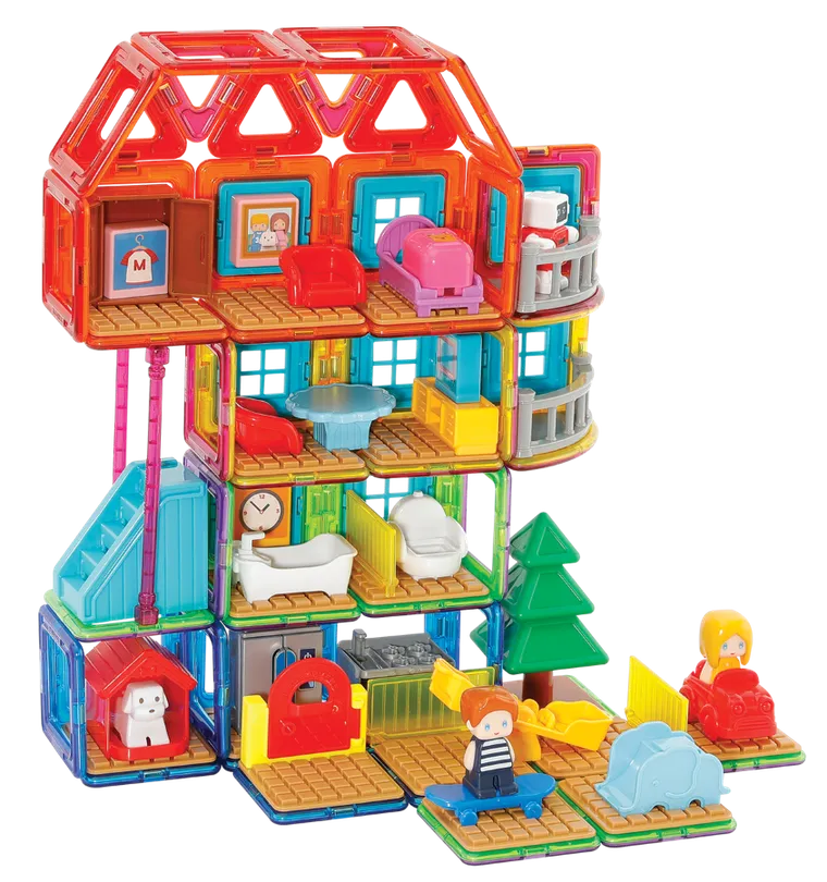Magformers, Milo's Mansion, klocki magnetyczne, 33 elementy