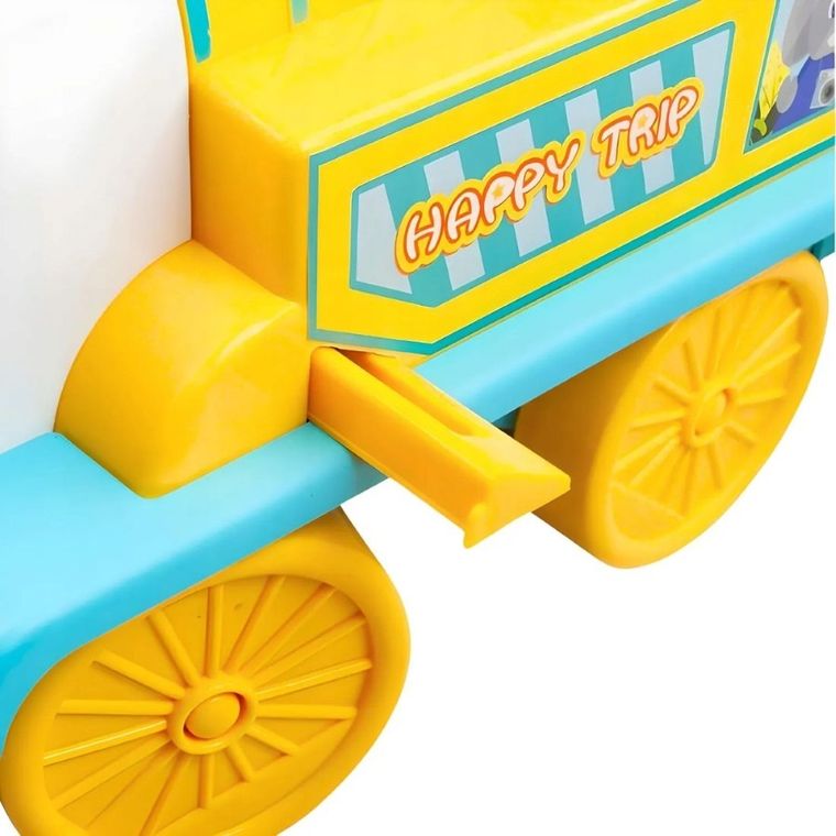 Maksik, jeździk interaktywny, pociąg lew