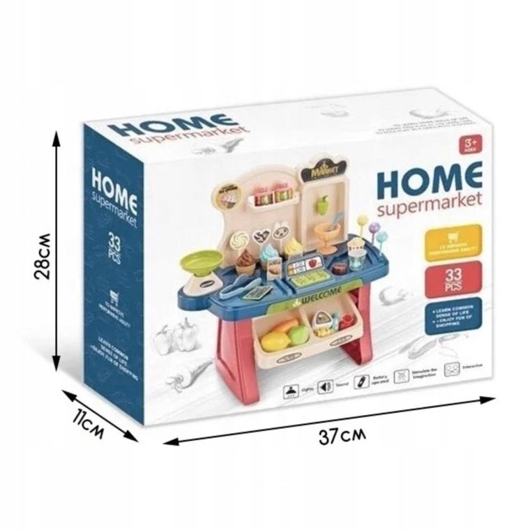 Maksik, mini market, stragan z akcesoriami