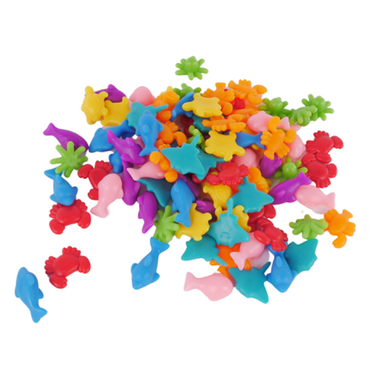 Maksik, Zwierzęta morskie, nauka kolorów i liczenia, zestaw edukacyjny