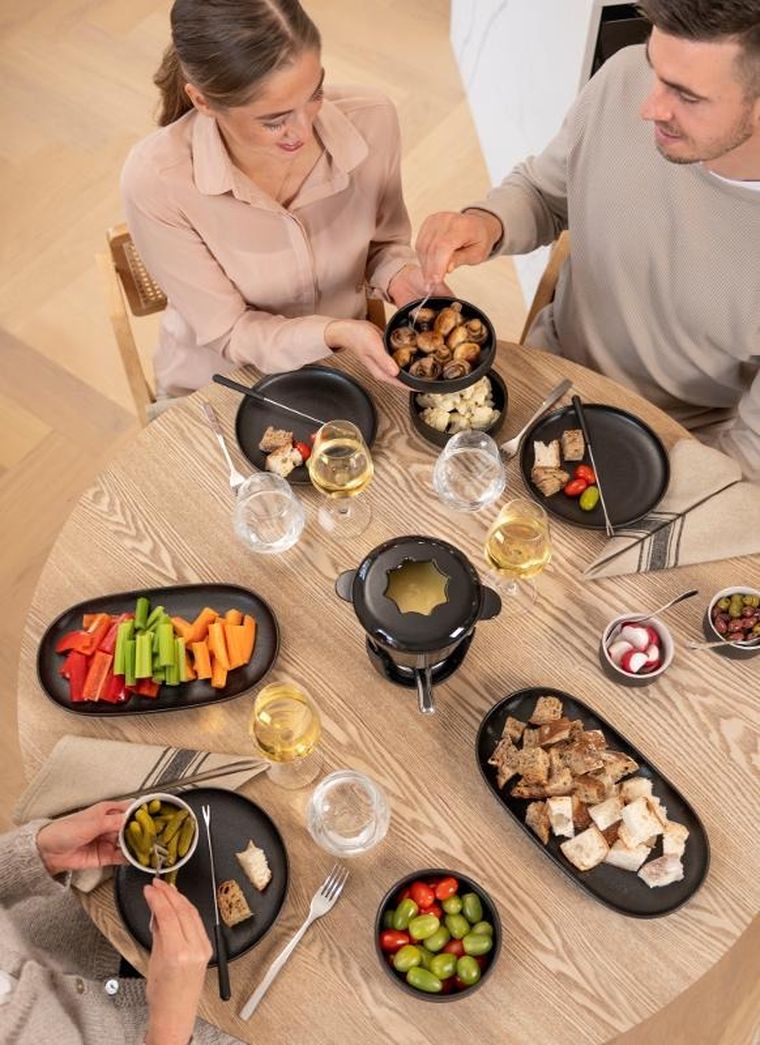 Maku, Robuste, talerz ceramiczny z wysokim rantem, średnica 15,5 cm