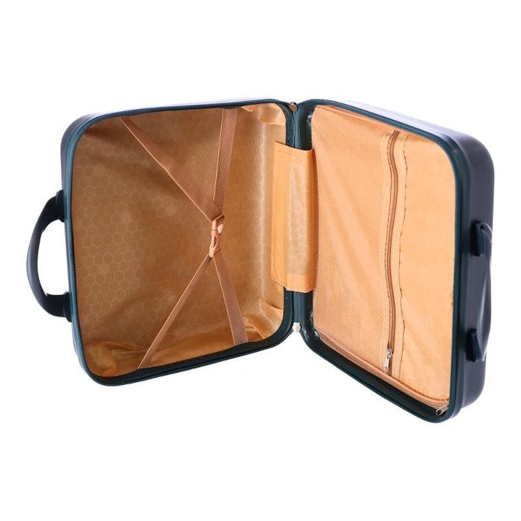 Mała walizka, kosmetyczka podróżna, ciemnozielona