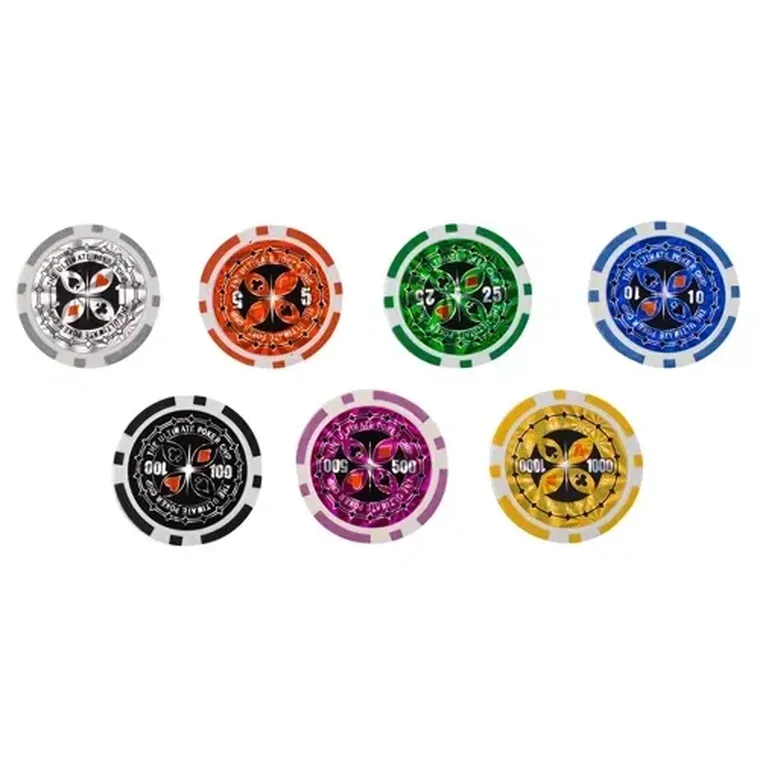 Malatec, zestaw do pokera w walizce, 500 żetonów